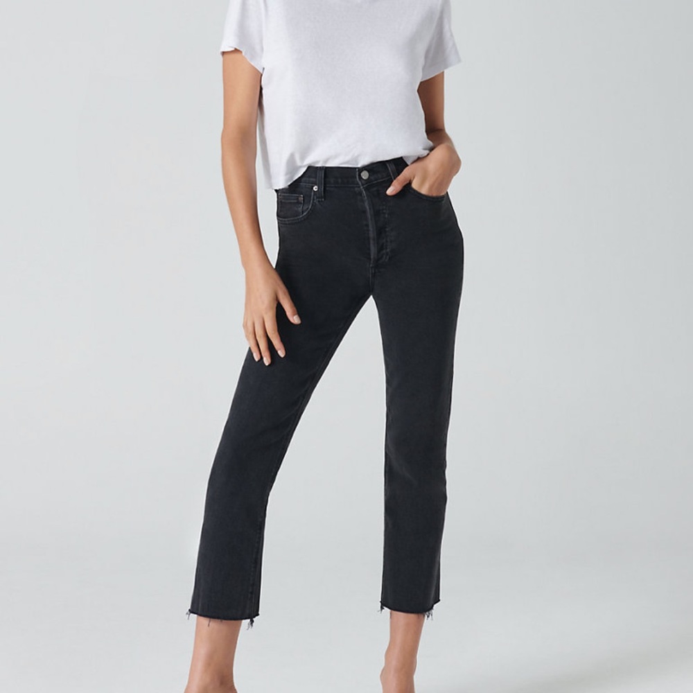 Aritzia Denim Forum Arlo High Rise Straight 28L